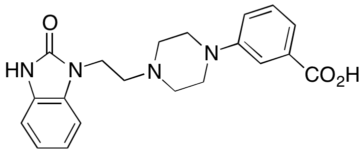 3-Carboxyl 3-Detrifluoromethyl Flibanserin - Chemical structure and product image