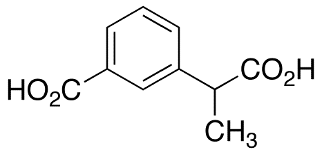3-Carboxy-α-methylbenzeneacetic Acid(Ketoprofen Impurity) - Chemical structure and product image