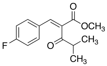 (E/Z)-4-Carboxymethyl-5-(4-fluorophenyl)-2-methyl-pent-4-en-3-one - Chemical structure and product image