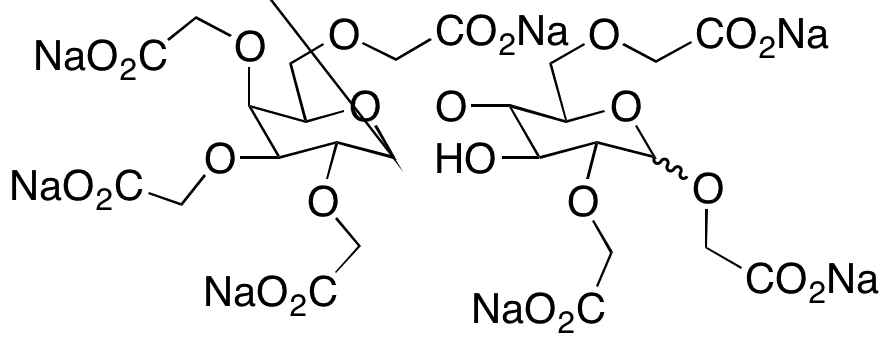 Carboxymethyl Lactose Sodium Salt - Chemical structure and product image