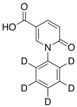 5-Carboxy-N-phenyl-2-1H-pyridone-d5 - Chemical structure and product image
