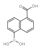 5-Carboxynaphthalene-1-boronic acid - Chemical structure and product image