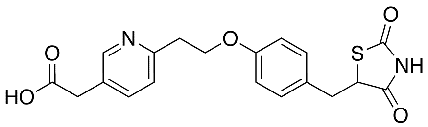 Carboxy Pioglitazone (M-V) - Chemical structure and product image