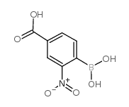 4-Carboxy-2-nitrophenylboronic acid - Chemical structure and product image
