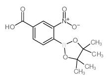 4-Carboxy-2-nitrophenylboronic acid, pinacol ester - Chemical structure and product image