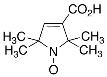 3-Carboxy-2,2,5,5-tetramethyl-3-pyrrolin-1-yloxy, Free Radical - Chemical structure and product image