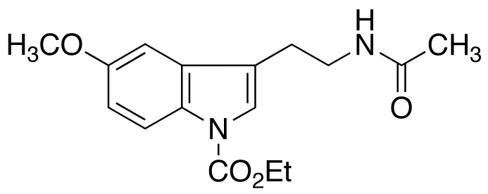 N-Carboxylate Melatonin Ethyl Ester - Chemical structure and product image