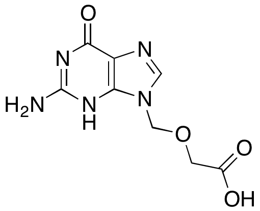 9-Carboxymethoxymethylguanine - Chemical structure and product image