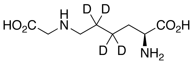Nε-(1-Carboxymethyl)-L-lysine-d4 - Chemical structure and product image