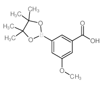3-Carboxy-5-methoxyphenylboronic acid, pinacol ester - Chemical structure and product image