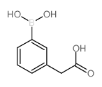 3-(Carboxymethyl)phenylboronic acid - Chemical structure and product image