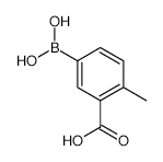 3-Carboxy-4-methylphenylboronic acid - Chemical structure and product image