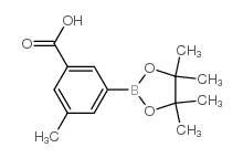3-Carboxy-5-methylphenylboronic Acid Pinacol Ester - Chemical structure and product image