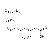 3-Carboxymethyl-3’-(dimethylaminocarbonyl)biphenyl - Chemical structure and product image