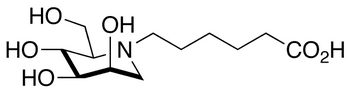 N-5-Carboxypentyl-1-deoxymannojirimycin - Chemical structure and product image