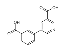 5-(3-Carboxyphenyl)nicotinic acid - Chemical structure and product image