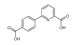 6-(4-Carboxyphenyl)picolinic acid - Chemical structure and product image