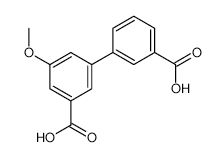 3-(3-Carboxyphenyl)-5-methoxybenzoic acid - Chemical structure and product image