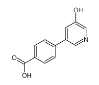 5-(4-Carboxyphenyl)-3-hydroxypyridine - Chemical structure and product image