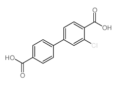 4-(4-Carboxyphenyl)-2-chlorobenzoic acid - Chemical structure and product image