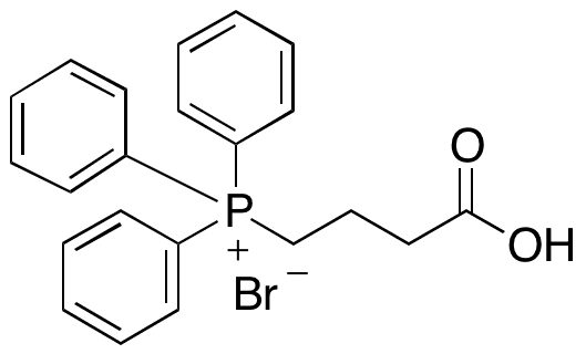 (3-Carboxypropyl)triphenylphosphonium Bromide - Chemical structure and product image