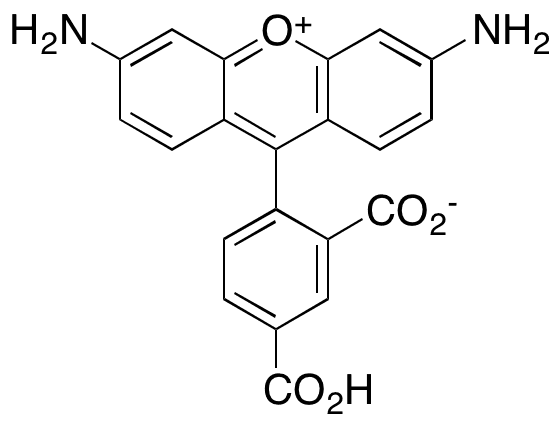 5(6)-Carboxyrhodamine 110, Technical Grade - Chemical structure and product image