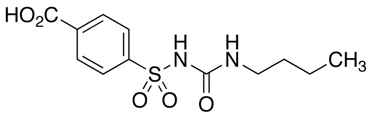 4-Carboxy Tolbutamide - Chemical structure and product image