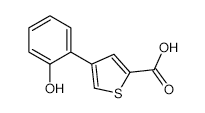 2-(2-Carboxythiophene-4-yl)phenol - Chemical structure and product image