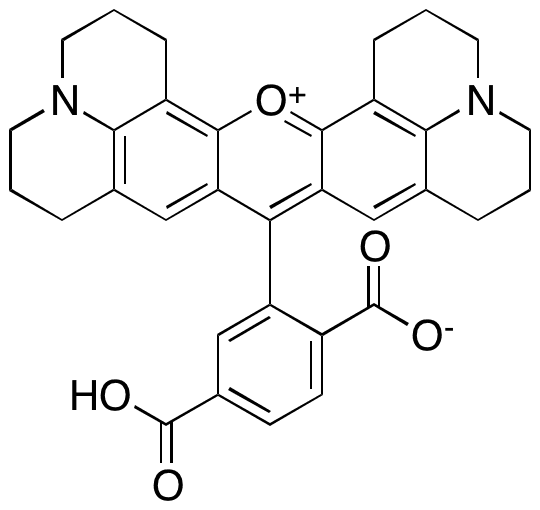6-Carboxy-X-rhodamine - Chemical structure and product image