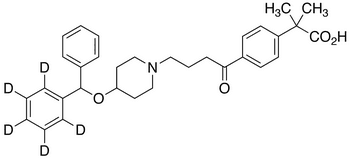Carebastine-d5 - Chemical structure and product image