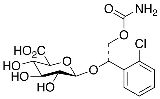 (S)-Carisbamate β-D-O-Glucuronide - Chemical structure and product image