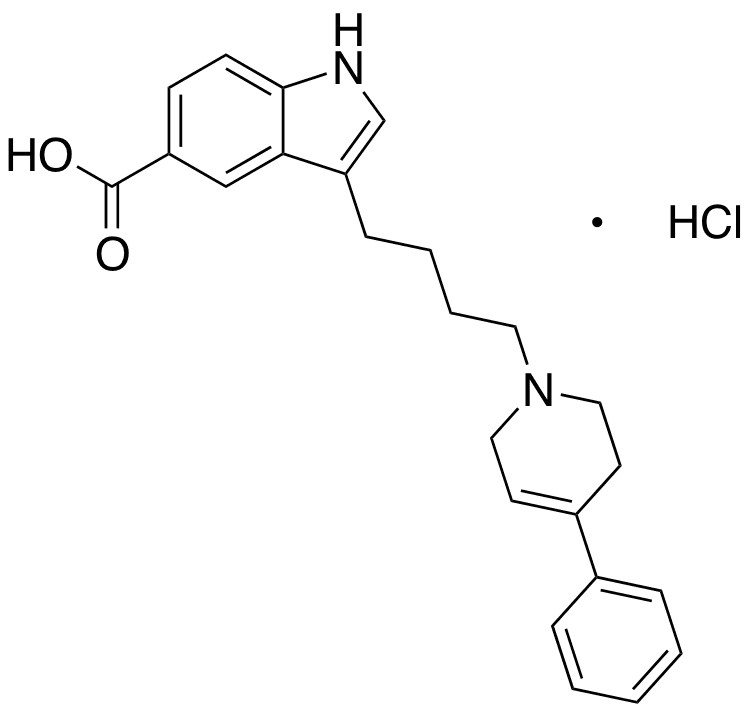 Carmoxirole Hydrochloride - Chemical structure and product image