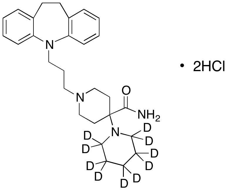 Carpipramine-d10 Dihydrochloride - Chemical structure and product image