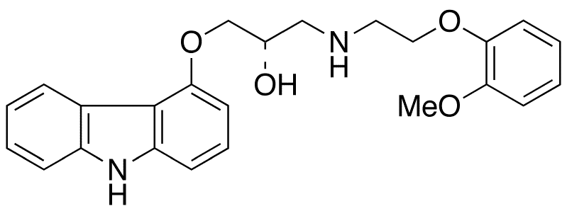 (S)-(-)-Carvedilol - Chemical structure and product image