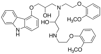 Carvedilol N’-2-Hydroxy-3-[[2-(methoxyphenoxy)ethyl]amine - Chemical structure and product image