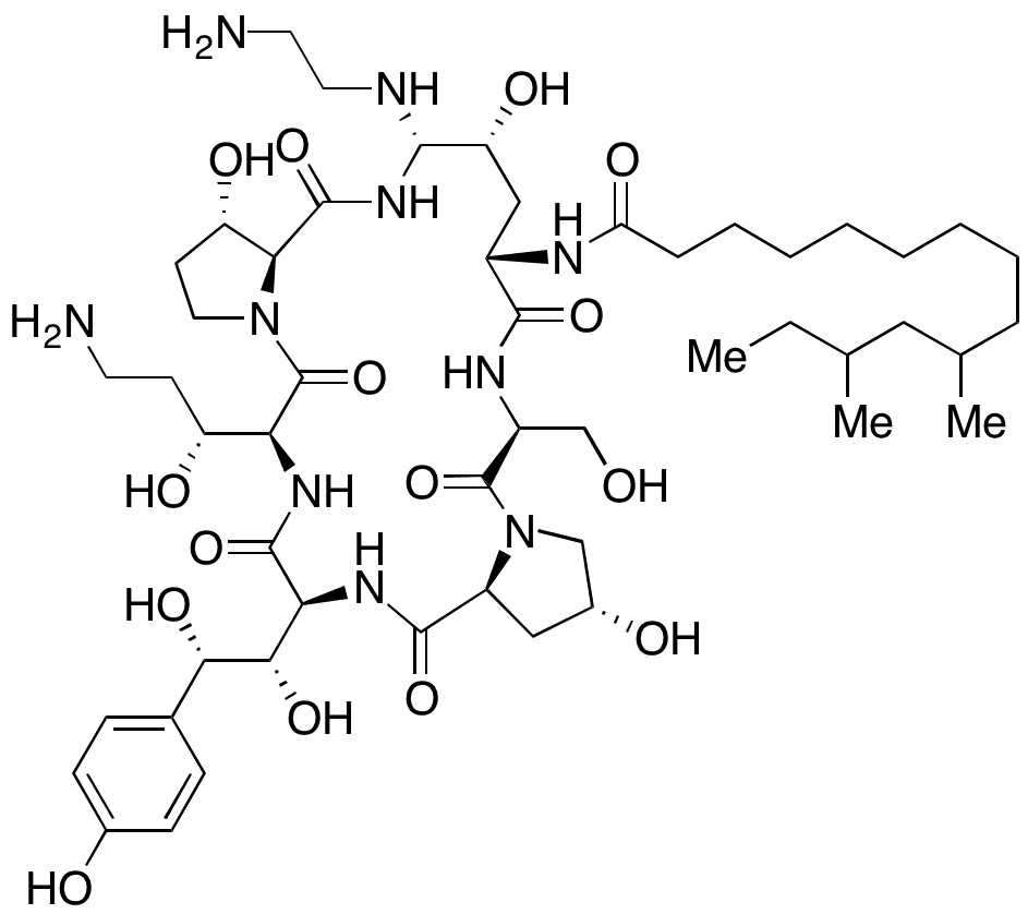 Caspofungin Impurity A - Chemical structure and product image