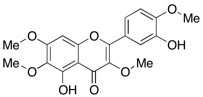 Casticin - Chemical structure and product image