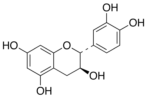 (+)-Catechin - Chemical structure and product image