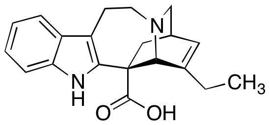 Catharanthinic Acid - Chemical structure and product image