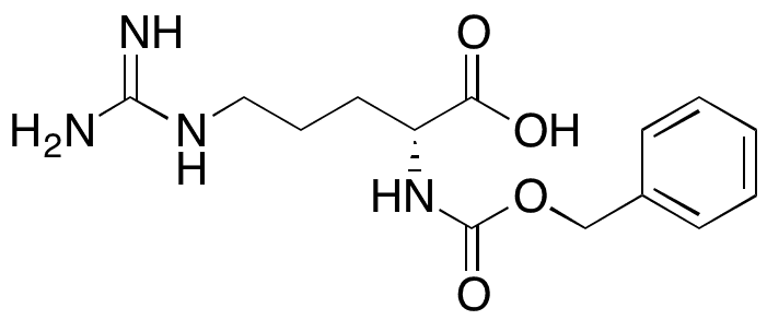 Nα-Cbz-D-arginine - Chemical structure and product image