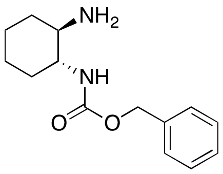 N-Cbz-(1R,2R)-(-)-Diaminocyclohexane - Chemical structure and product image