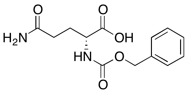 N2-Cbz-D-glutamine - Chemical structure and product image
