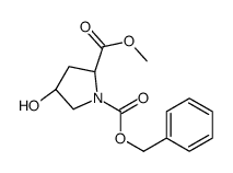 N-Cbz-cis-4-hydroxy-l-proline methyl ester - Chemical structure and product image
