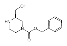4-N-Cbz-2-hydroxymethyl-piperazine - Chemical structure and product image