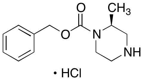 (S)-1-N-Cbz-2-methyl-piperazine Hydrochloride - Chemical structure and product image