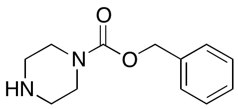 1-Cbz-piperazine - Chemical structure and product image