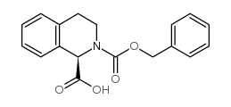 (R)-N-Cbz-3,4-dihydro-1h-isoquinolinecarboxylic acid - Chemical structure and product image