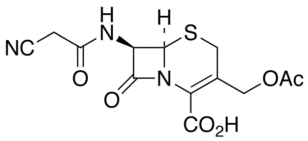 Cefacetrile - Chemical structure and product image