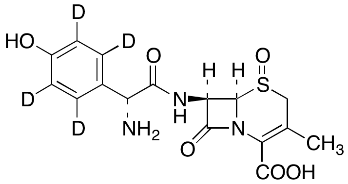 Cefadroxil Sulfoxide-d4 - Chemical structure and product image