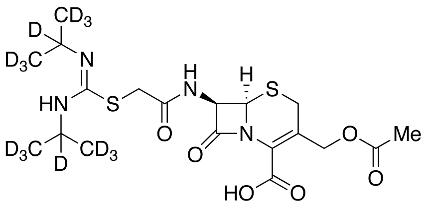 Cefathiamidine-d14 - Chemical structure and product image